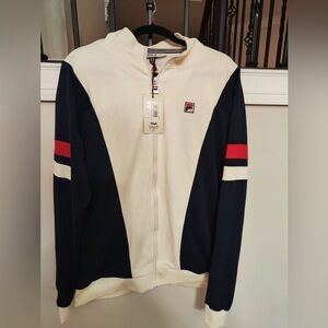 FILA Vintage Vanni Panel Track Men’s Jacket Peacoat